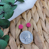 Fuchsia Mini Studs