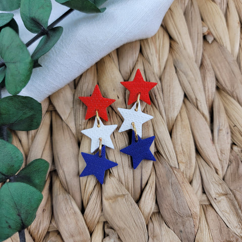 USA Star Dangles