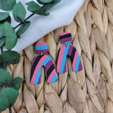 Ruth in Pink Purple Blue Stripe