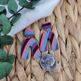 Ruth in Pink Purple Blue Stripe