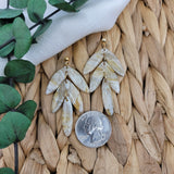 Bea in Golden Shimmer Faux Stone