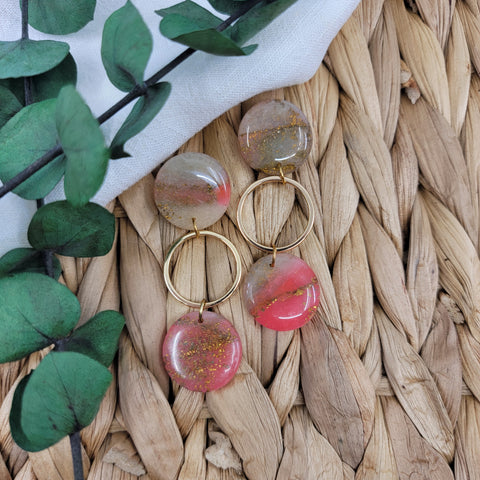Hot Pink & Gold Marble (Multiple Styles Available)