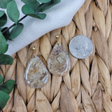 Brown Marbled Earrings (Multiple Styles Available)