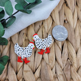 Chickens in Boots (Multiple Colors Available)