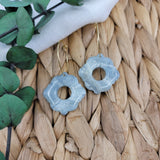 Sadie in Stormy Blue Faux Stone