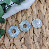 Sadie in Stormy Blue Faux Stone