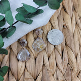 Brown Marbled Earrings (Multiple Styles Available)