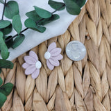 Layered Half Daisy Studs (Multiple Colors Available)