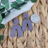 Navy & Pink Stripe (Multiple Styles Available)