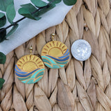 Mountain Sunrise Dangles