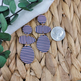 Navy & Pink Stripe (Multiple Styles Available)