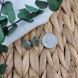 Faux Fuchsite Ornamental Stud