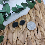 Petal Studs in Deep Teal