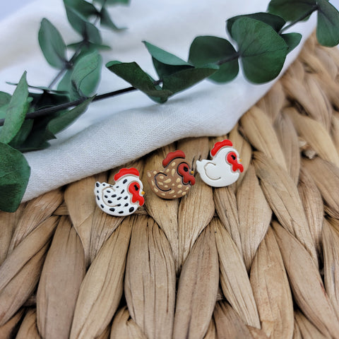 Chicken Studs (Multiple Colors Available)