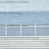 Linen Bow Tie OR Anna Bow in 11 colors, Newborn Headband or Clip