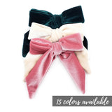 Velvet Nora Bow