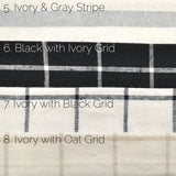 Linen Bow Tie OR Anna Bow in 11 colors, Newborn Headband or Clip