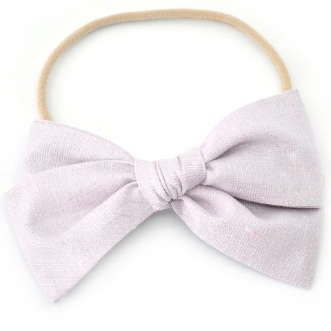Lilac Shimmer Rona Bow