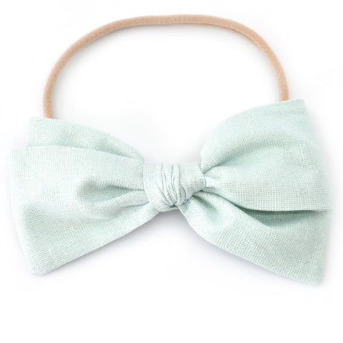 Aqua Shimmer Rona Bow