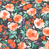 Black Winterberry Floral Bow Tie OR Anna Bow