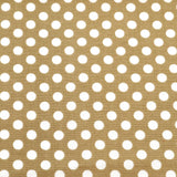 Gold & White Polka Dot Bow Tie OR Anna Bow