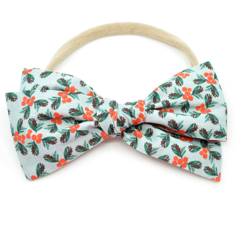 Holly Mistletoe Rona Bow