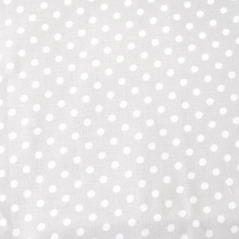 Grey & White Polka Dot Bow Tie OR Anna Bow