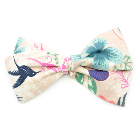 Hummingbird Floral Rona Bow