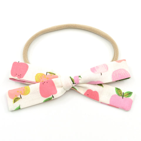 Pink Apples Leni Bow