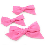 Pink Evy Bow, Newborn Headband