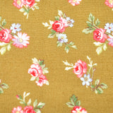 Hazelnut & Small Pink Floral Bow Tie OR Anna Bow