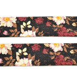 Burgundy Floral Bow Tie OR Anna Bow
