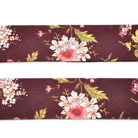 Mulberry Floral Bow Tie OR Anna Bow