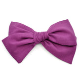 Plum Purple Rona Bow