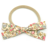 Antique Ivory Floral Leni Bow