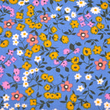 Dark Periwinkle Floral Bow Tie OR Anna Bow