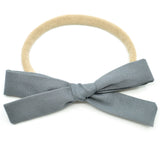 Pewter Gray Leni Bow