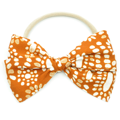 Cinnamon Batik Rona Bow