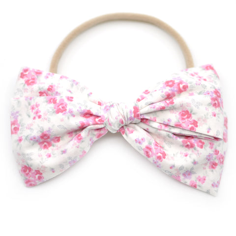 Tiny Pink Flowers Rona Bow