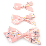 Cherry Blossoms Evy Bow, Newborn Headband or Clip