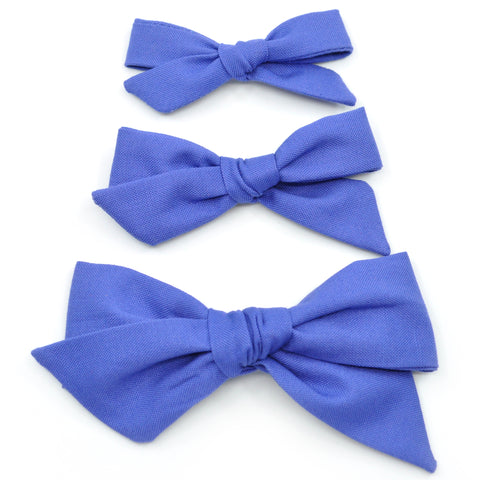 Bluebonnet Evy Bow, Newborn Headband or Clip