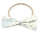 Stonewashed Leni Bow, Infant or Toddler Hair Bow