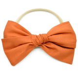 Burnt Orange Rona Bow