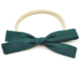 Spruce Leni Bow, Infant or Toddler Hair Bow