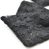 Black Lace Evy Bow, Newborn Headband or Clip