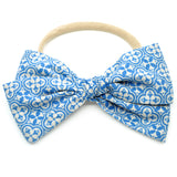 Antiqued Blue Tile Rona Bow