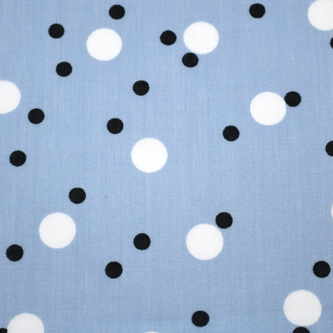 Sky Blue Polka Dot Bow Tie OR Anna Bow