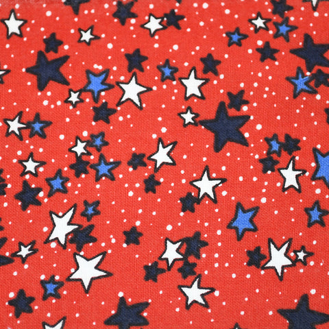 Red Stars & Dots Bow Tie OR Anna Bow