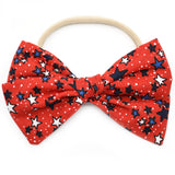 Red Stars & Dots Rona Bow