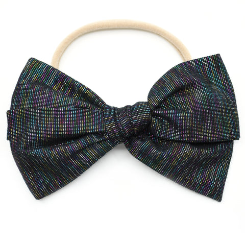 Firecracker Linen Rona Bow